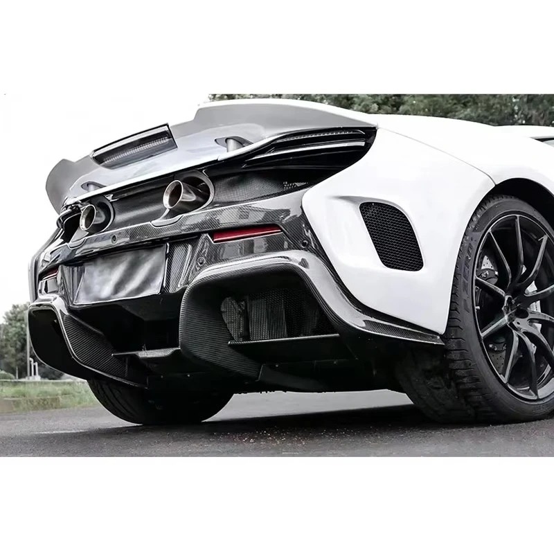 High Quality Dry Carbon Fiber 675LT Kits for 650S Sports Design Style Including Bumper Lip Side Skirt Wing Bonnet Hood